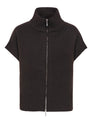 JDYLEA S/L HN 2WAY ZIP VEST KNT NOOS