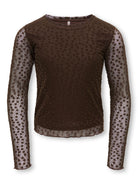 KOGTONYA LS LACE TOP JRS GRL