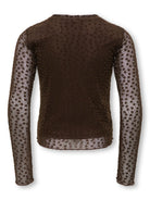 KOGTONYA LS LACE TOP JRS GRL