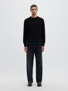 SLMPIM LS KNIT CREW NECK CAMP
