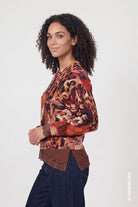 Strickpullover mit Muster-Mix