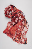 Schal mit Leo-Blumenmuster