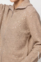 Strickjacke mit Boucle-Struktur