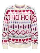 ONLXMAS HO LS O-NECK KNT
